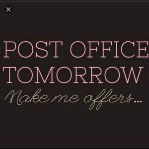 Make me offers!!! You never know!!!!!!